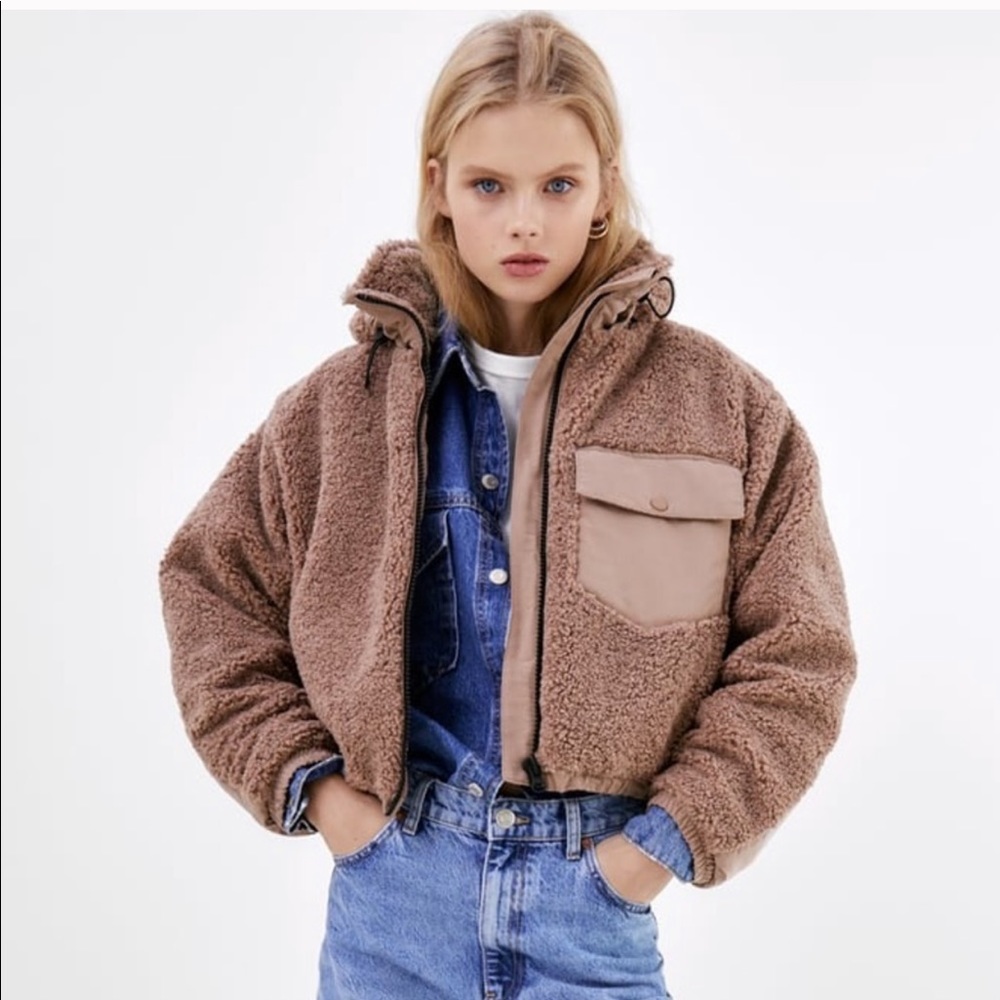 Zara Teddy Jacket
